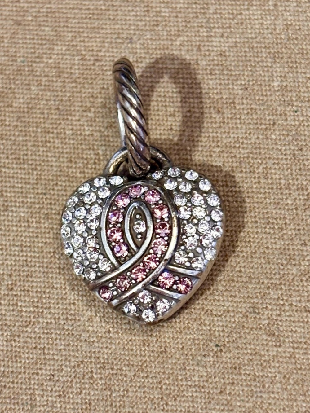 🆕Listing! Brighton Power of Pink 2015 charm Breast cancer Pink ribbon Retired